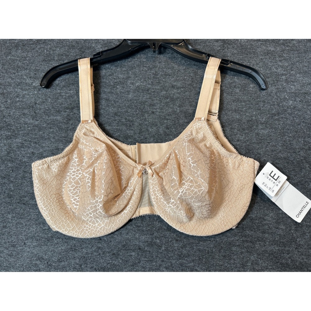 Chantelle C Magnifique Minimizer Bra Womens 36DD Nude Underwire C18910